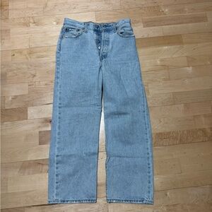 Levi's Light Blue Straight-Leg Jeans